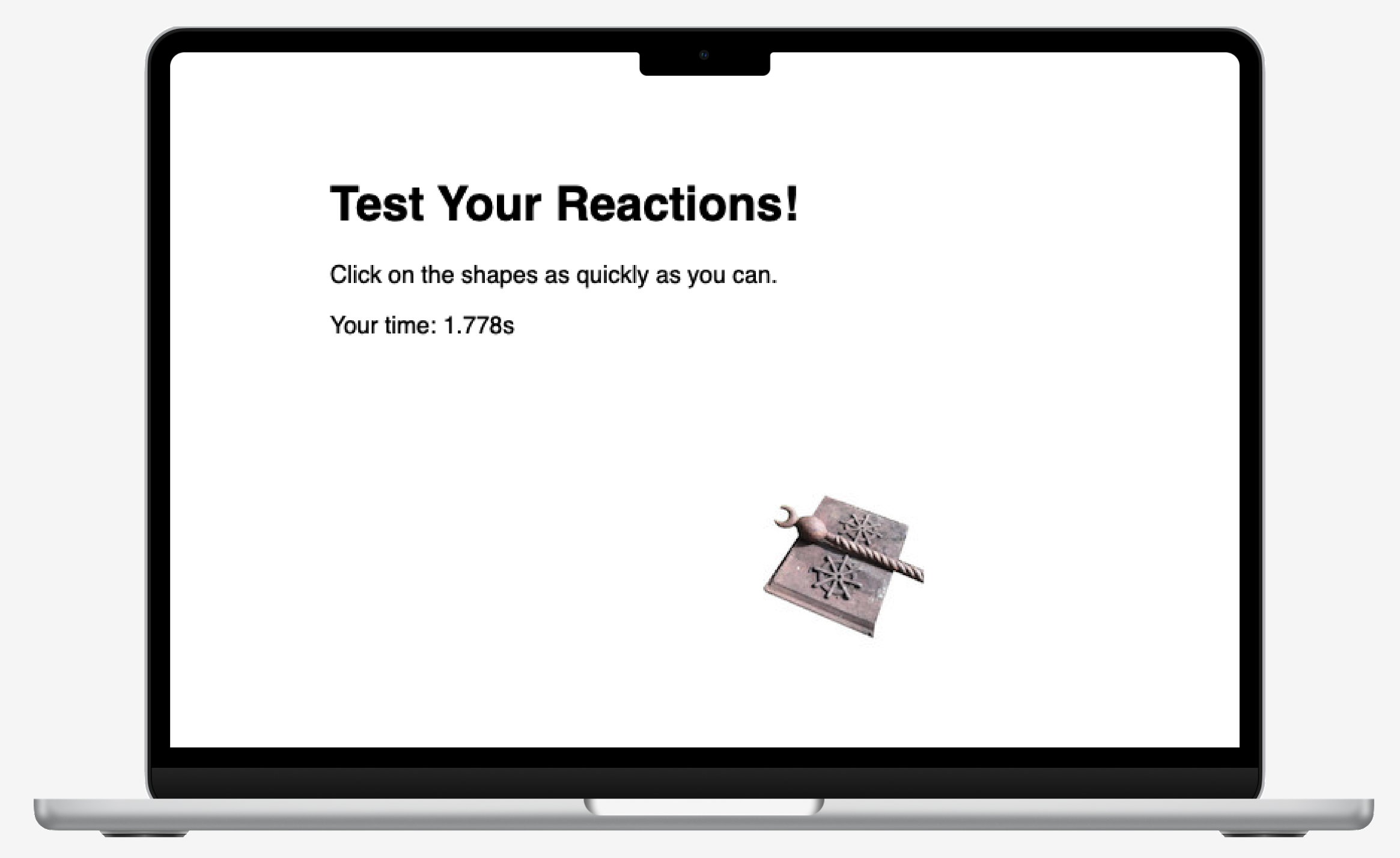Reaction game test