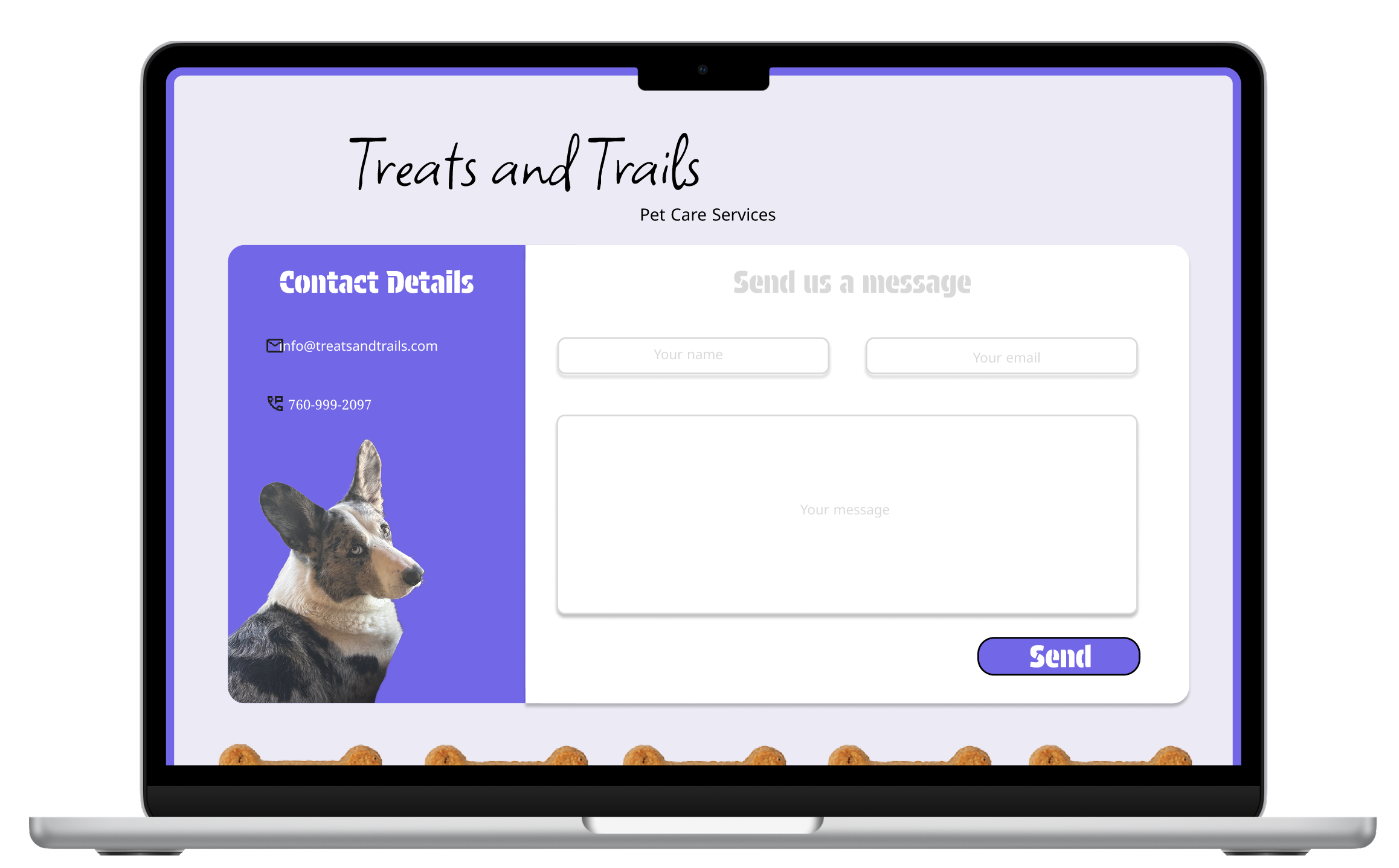 pet care business website